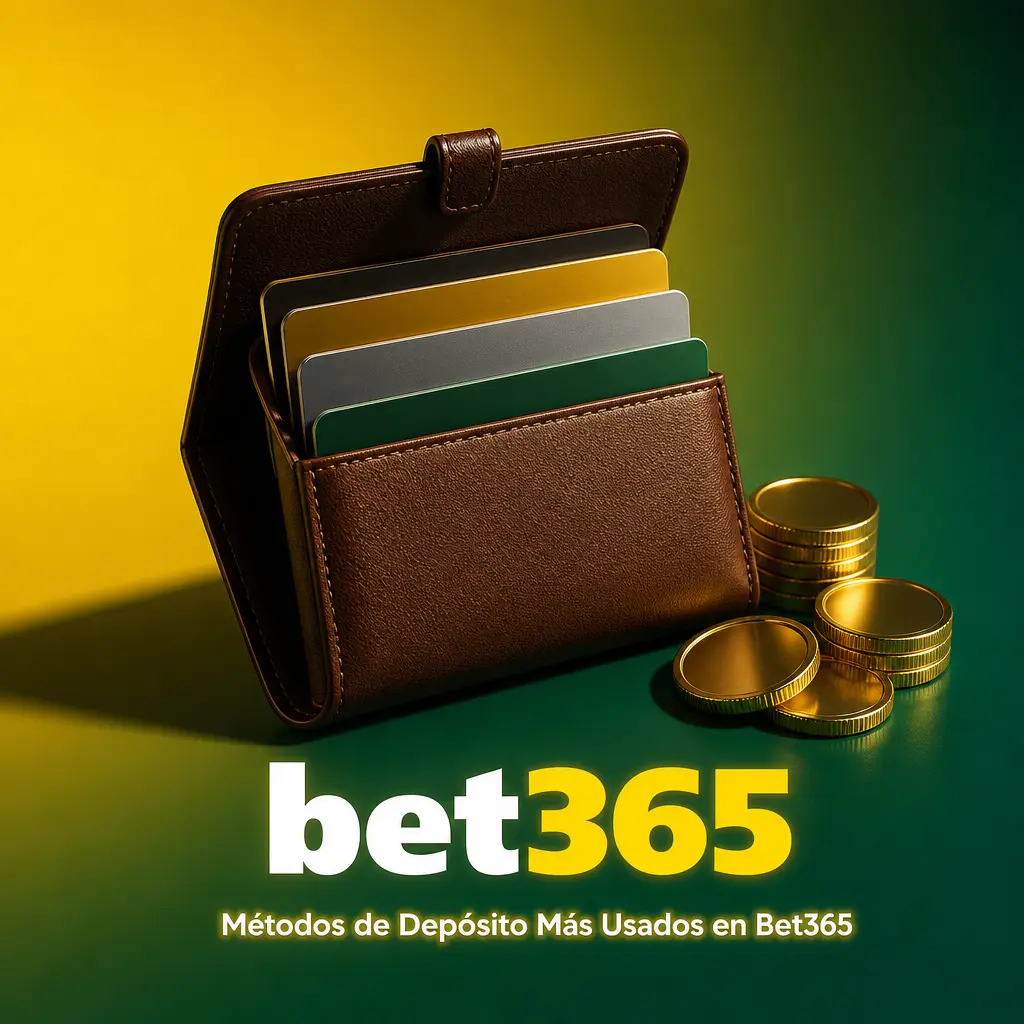 Métodos de depósito disponibles en Bet365