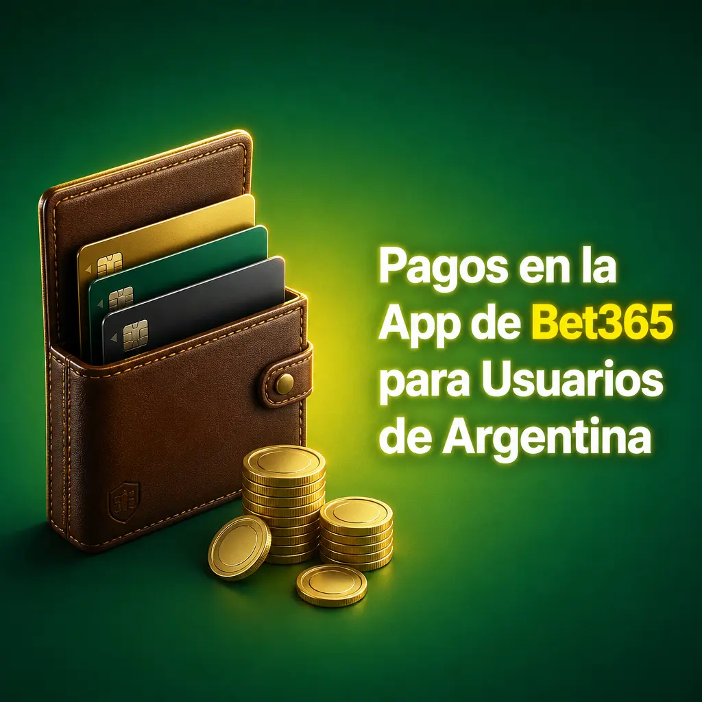 Métodos de pago disponibles en la app de Bet365 para Argentina